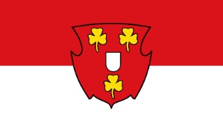 Flagge der Stadt Kleve